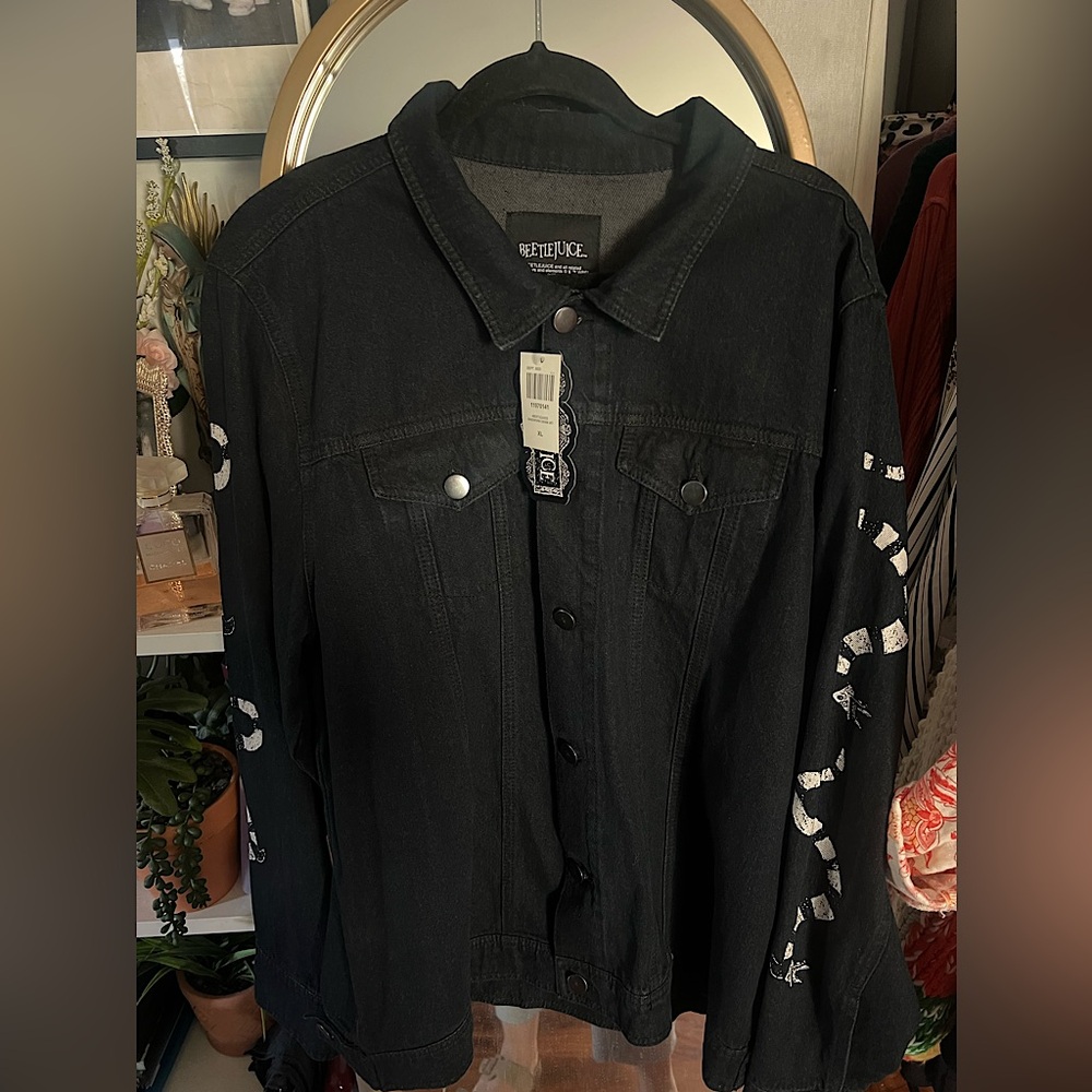 Beetlejuice Denim Jacket